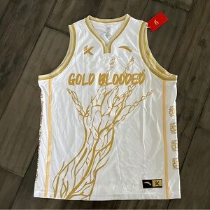 Klay Thompson Gold Blooded Anta Jersey - Size XL